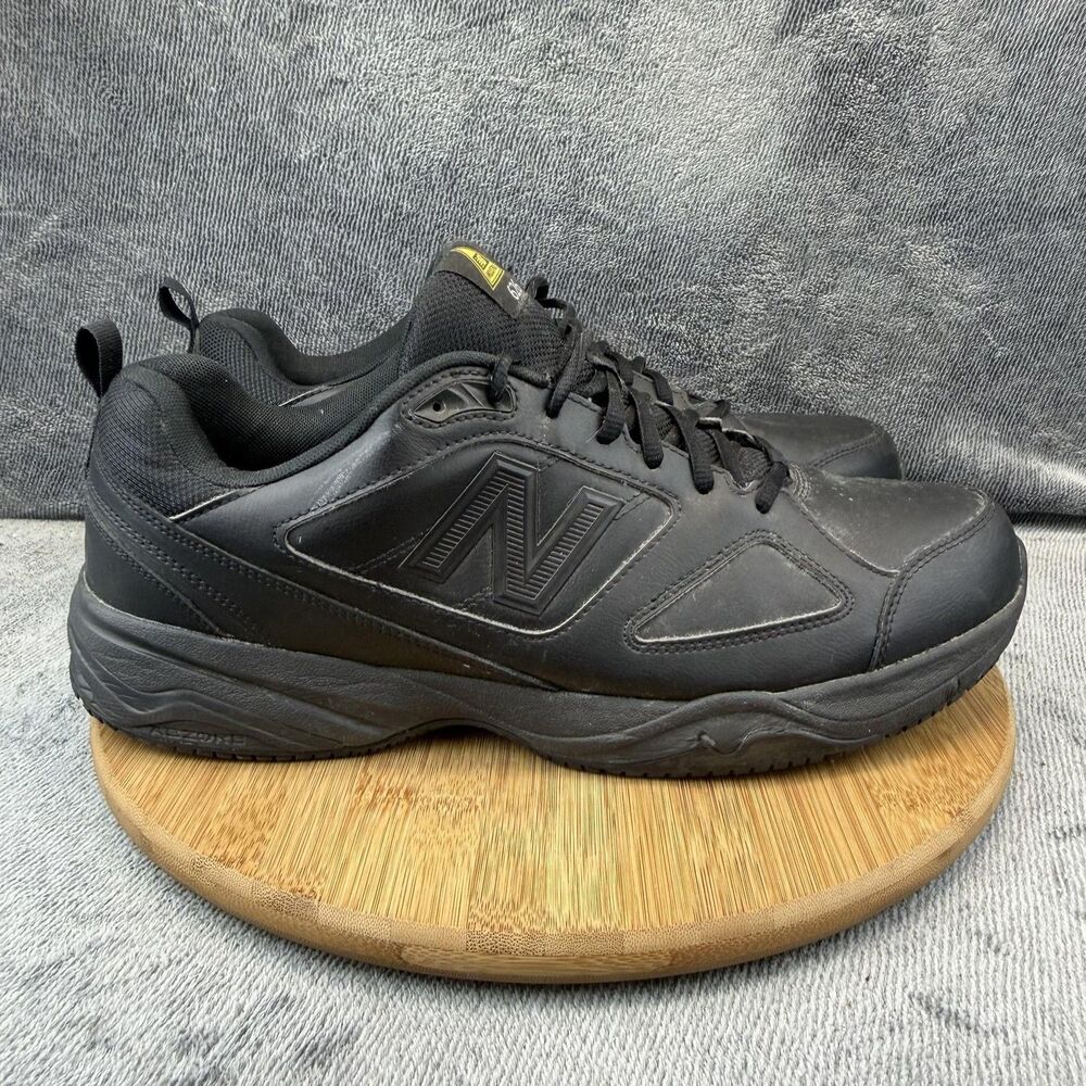 New Balance 626 Shoes Mens Size 14 D Black Slip Resistant Sneakers MID626K2